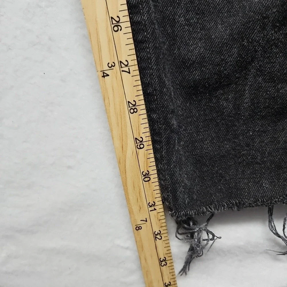 Vintage Levis 570 Jeans Mens Baggy Fit Wide Black 90s